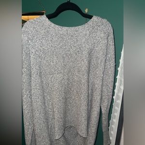 Grey Cable Knit Oversized Calvin Klein Sweater